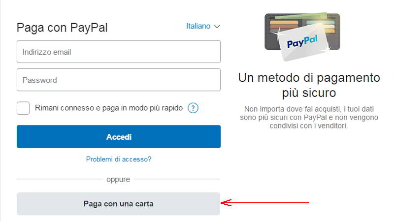 Come pagare con la Postepay 8 paga con una carta