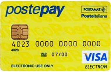 Come pagare con la Postepay 2 postepay standard