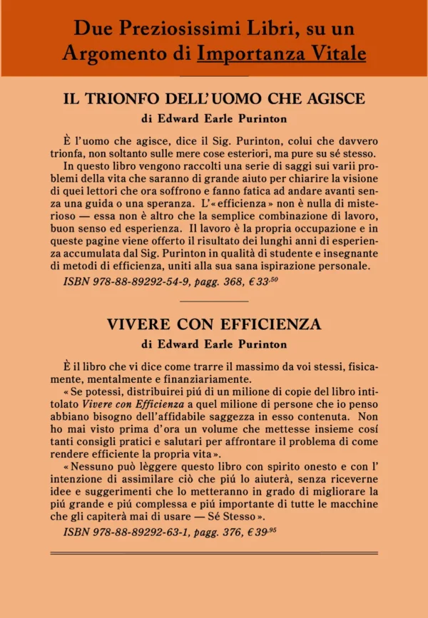 Vivere con Efficienza Copertina IV