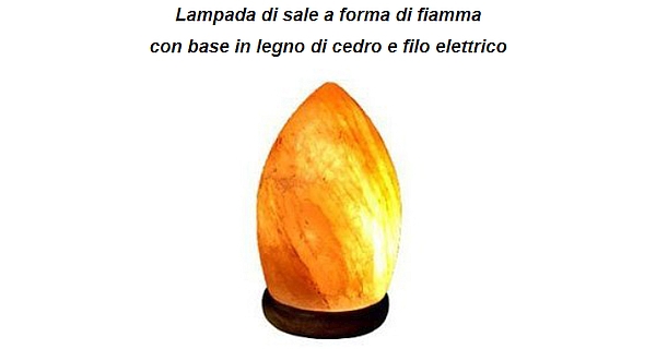 Lampada di Sale Himalaya – Fiamma