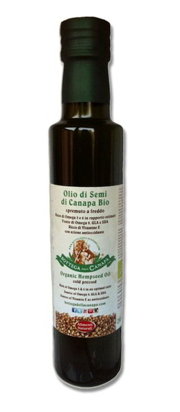 Olio di semi di canapa